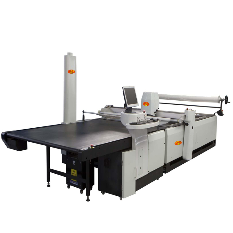 而纳捷智能智能裁切机便是颠覆传统裁床的作业方式